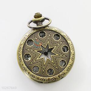 High Quality Hollow DesignMetal Quartz Pocket Watches