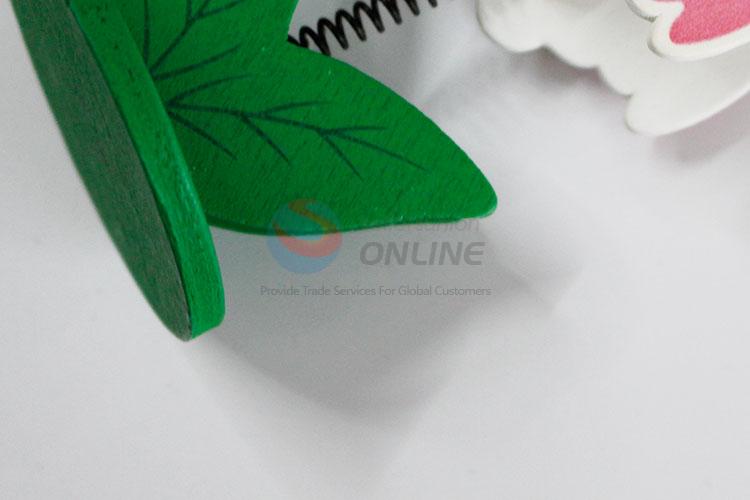 Top Quality Cartoon Owl Shaped Wooden Message Clips