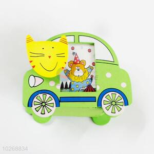 Cute Cartoon Animals Shaped Wooden Desktop Pen Holder