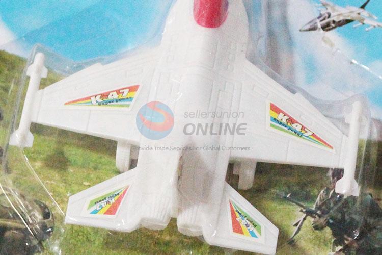 China Factory Plastic Jet Plane Model Toys for Kids