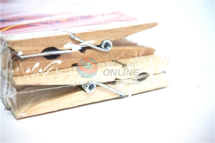 Wood clamp,Size:7.5*1cm,24pcs,opp bag