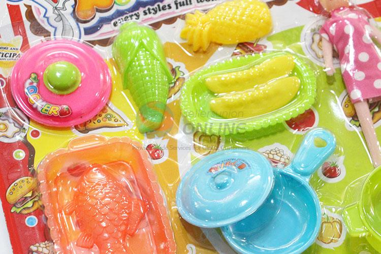 Popular Role Play Kids Plastic Kitchenware Toys for Sale