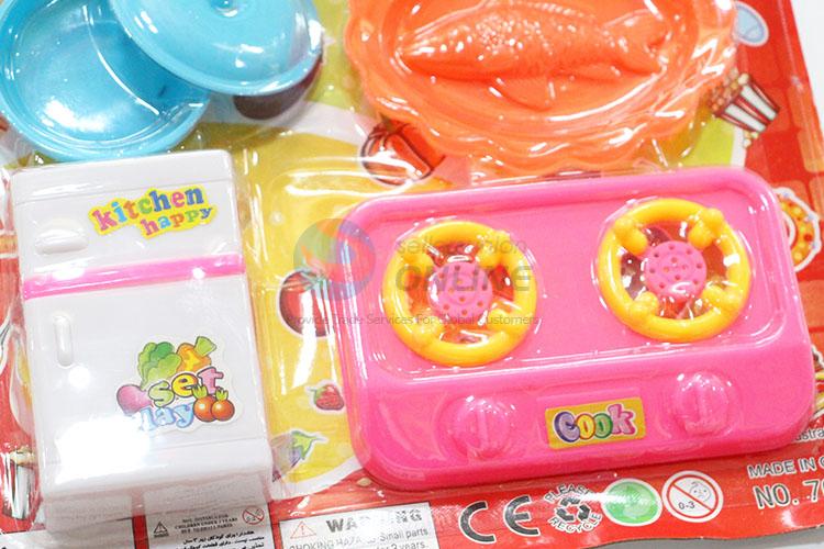 Latest Arrival Plastic Kitchen Set Plastic Kitchenware Toy