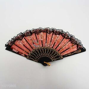 Best low price rose hand fan