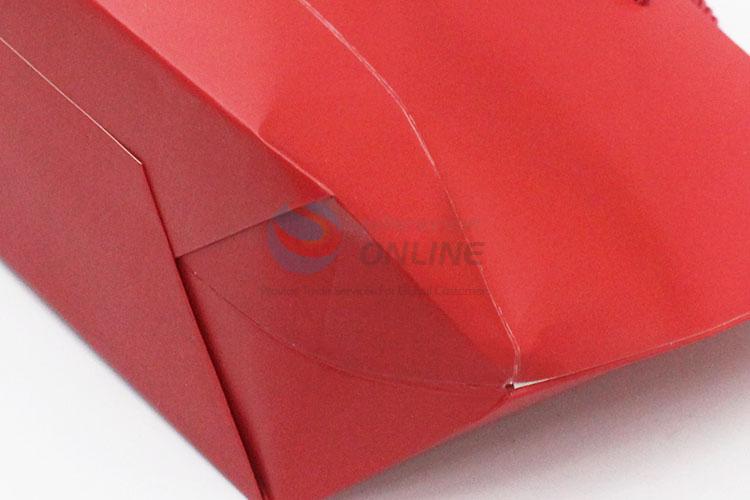 Best feel high quality red gift bag