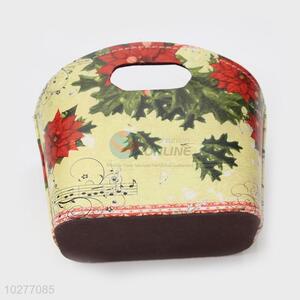 Hottest Green Leaves and Safflower Pattern Hand Bag