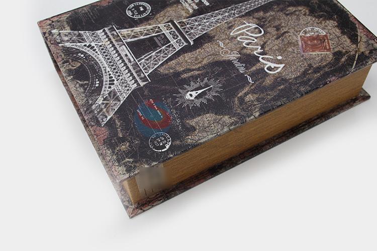 Wholesale Popular Eiffel Tower 3pcs Book Storage Box