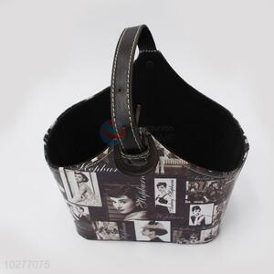 China Factory Audrey Hepburn Pattern Hand Bag