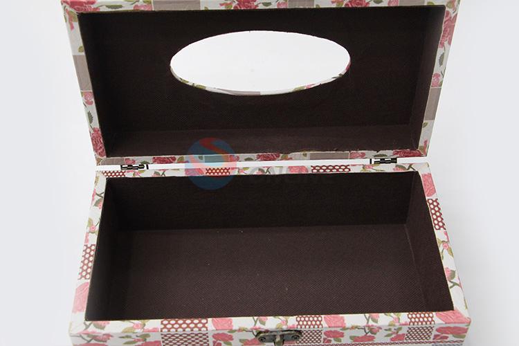 Recent Design Flower Pattern Paper Towel Box