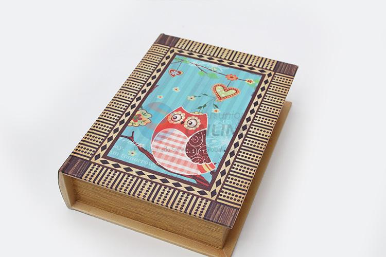 Special Design Owl Pattern 3pcs Book Storage Box