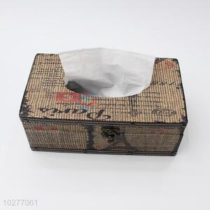 Good Quanlity Elegant PU Paper Towel Box