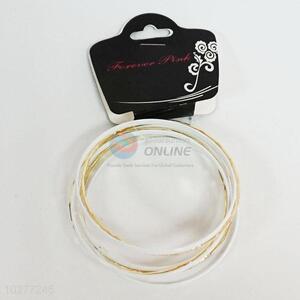 White Color Bangles Alloy Bracelet