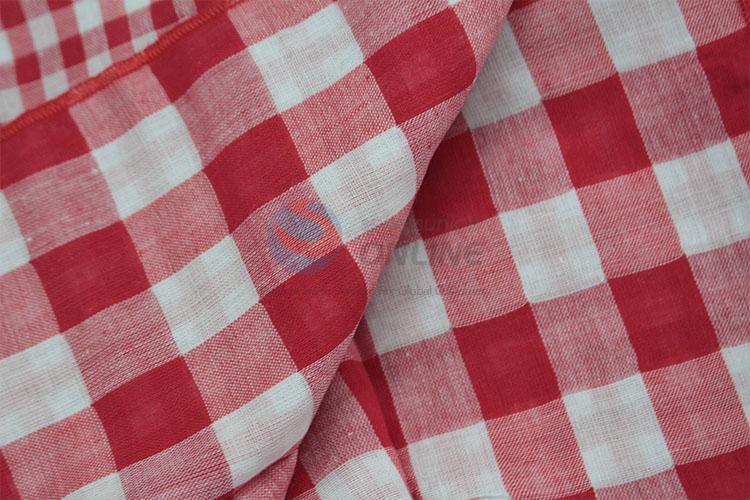 high quality grid cotton infant kerchief