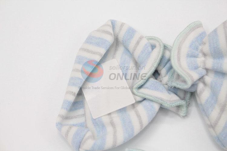 Factory promotional customized cotton newborn baby socks&gloves