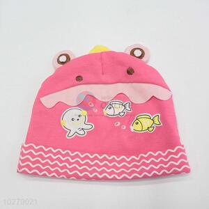 Fashion fish pattern newborn infant cap/baby hats