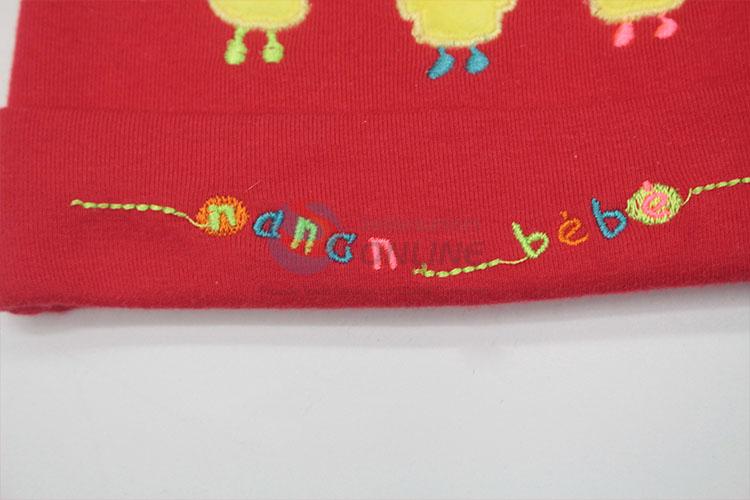 Professional factory chicken pattern newborn baby hats