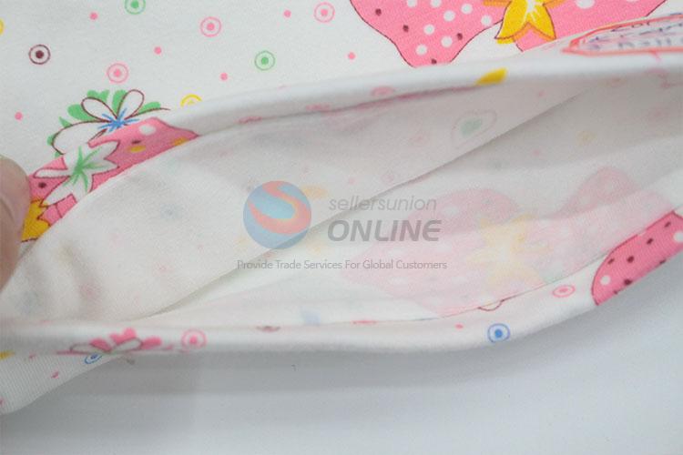 Reasonable Price strawberry pattern cotton newborn baby hats&gloves