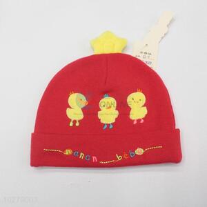 Professional factory chicken pattern newborn baby hats