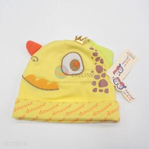 Colorful animal pattern newborn baby hats with crown