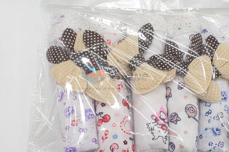 Top quality Floral pattern
 cotton infant kerchief