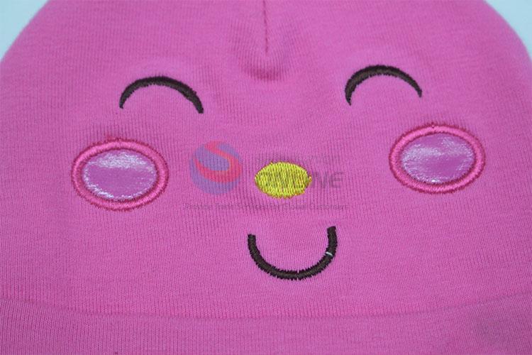 Hot sale simle face design newborn baby hats