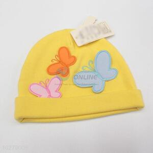 Top selling butterfly design newborn baby hats