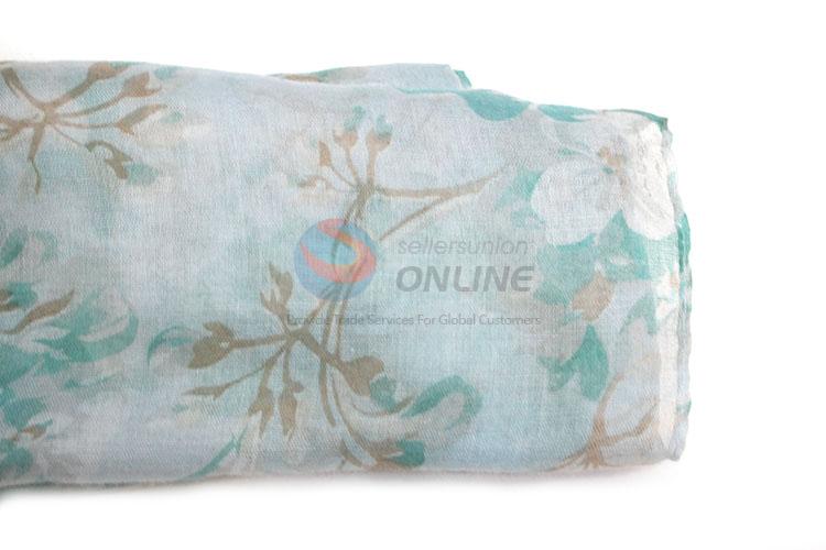 Decorative Light-colored TR Cotton Scarf for Women