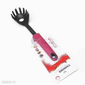 Black Plastic Spaghetti Server With Rubber Handle