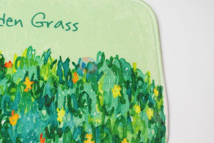 Cheap Price Garden Grass Soft Bath Mat Living Room Carpet Floor Mat