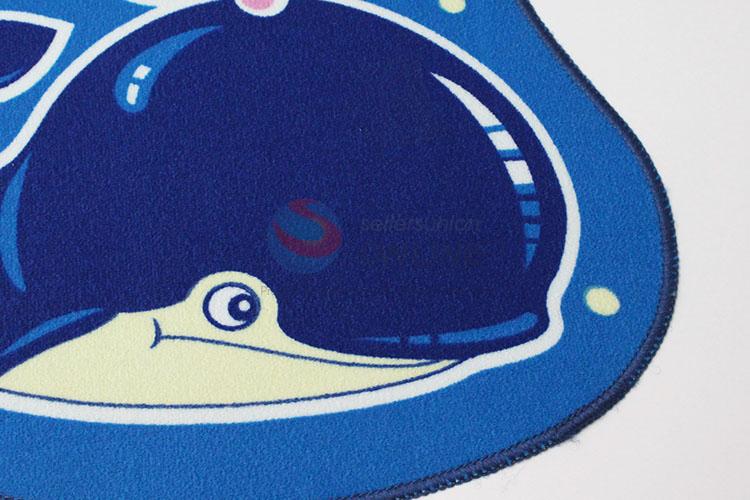 Wholesale Cartoon Dolphin Shaped Door Mat Floor Mat