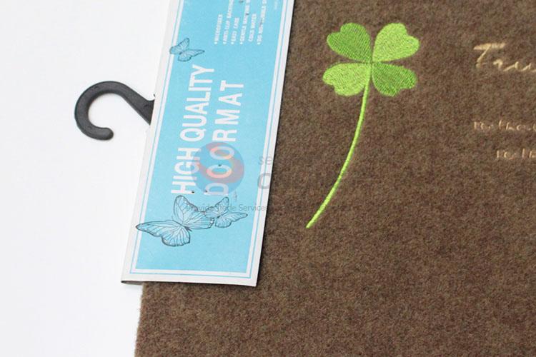 Four Leaf Clover Pattern Bathroom Mat Door Mat Floor Mat