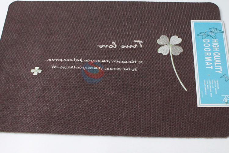 Four Leaf Clover Pattern Bathroom Mat Door Mat Floor Mat