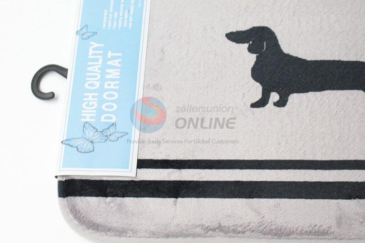 Soft Dachshund Pattern Living Room Door Mat Floor Mat