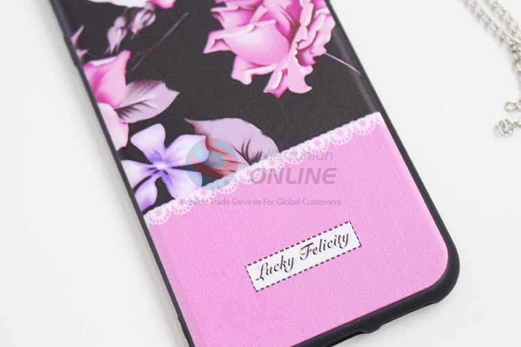 Pink Flower Phone Accessories TUP Soft Mobile Phone Shell Phone Case For iphone6/6 Plus