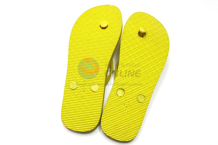 Professional Yellow Summer Slippers for Sale