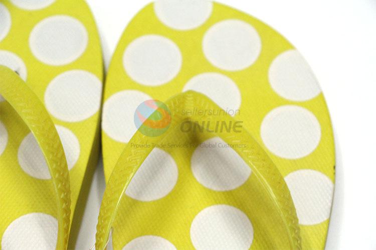 Professional Yellow Summer Slippers for Sale