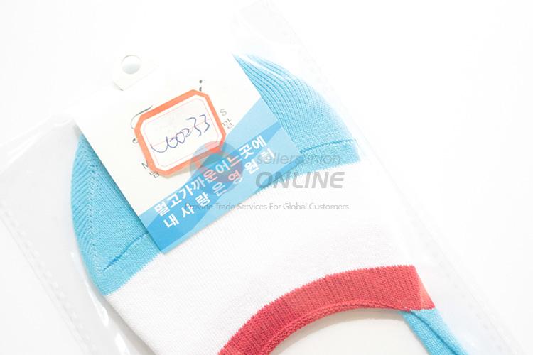 High quality promotional men summer cotton breathable low cut ped socks