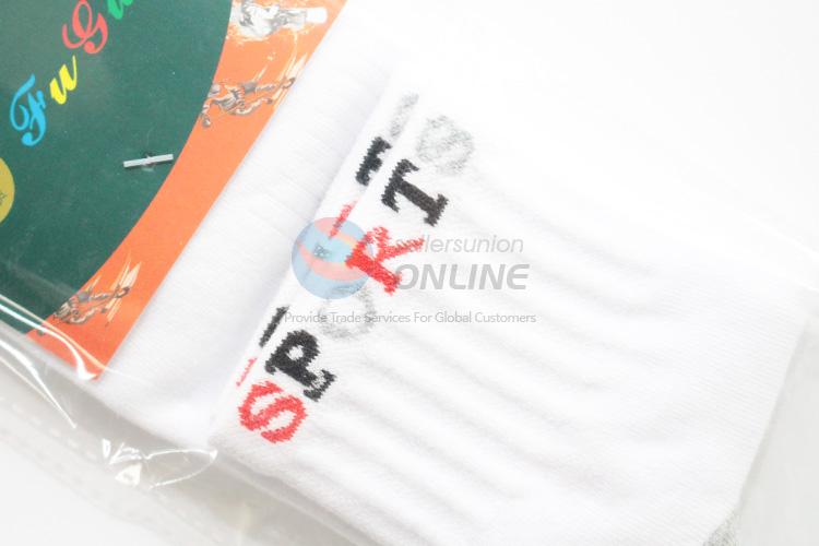 Popular promotional men cotton socks