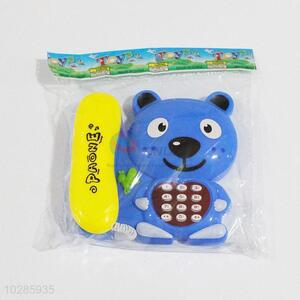 Blue Color Cartoon Mobile Phone Telephone Cellphone Baby Toys