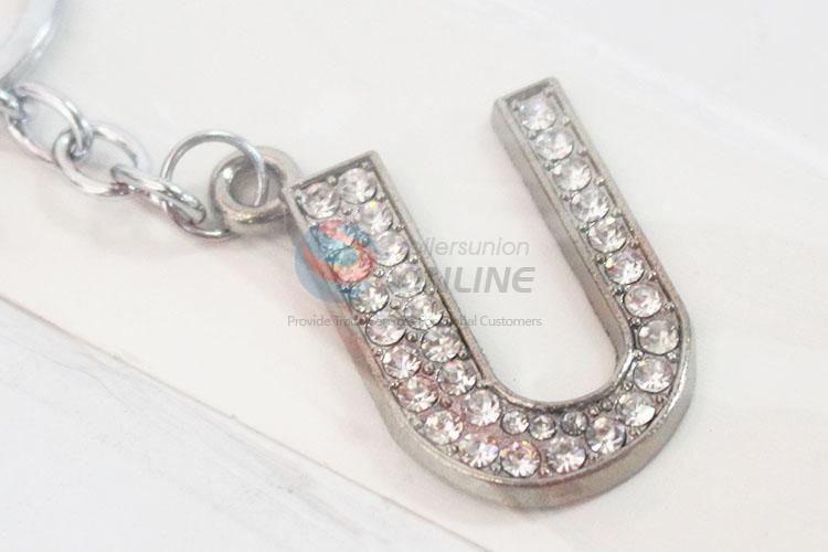 Wholesale low price U shape key chain