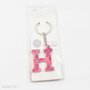 Top quality low price H shape key chain