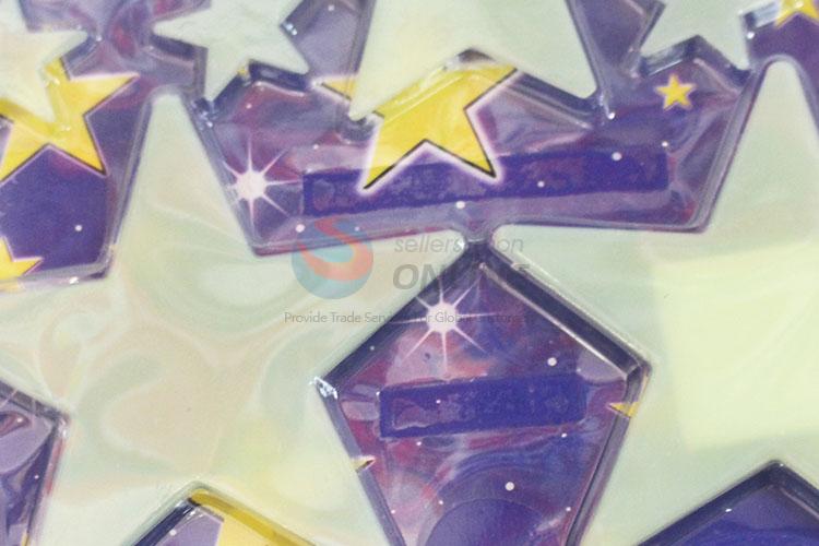 Cheap high sales fashion star shape luminous stickers