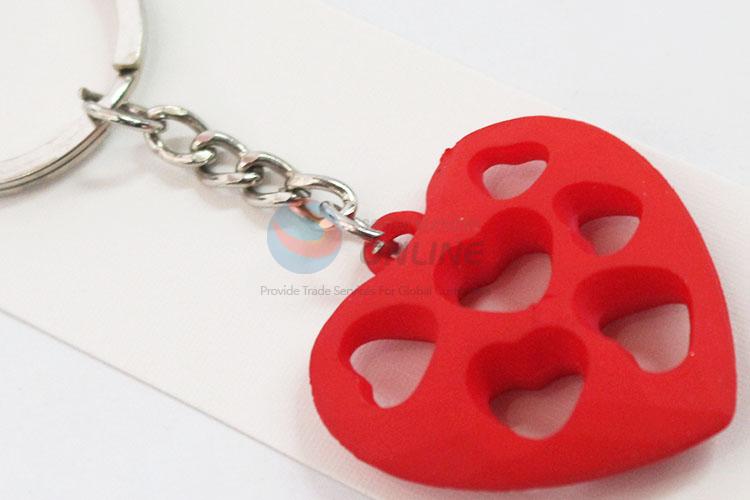 Cute cheap loving heart shape key chain