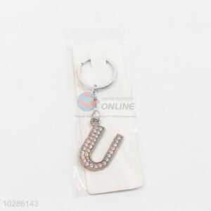 Wholesale low price U shape key chain