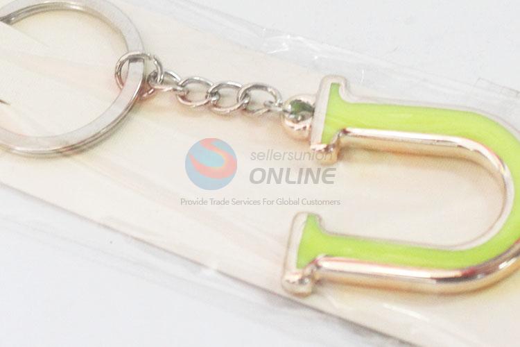 China factory price best fashion U shape key chain