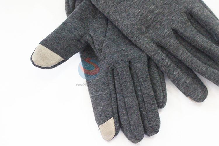 New style good cheap gray men glove