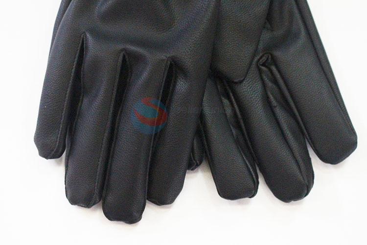 Wholesale low price black men glove