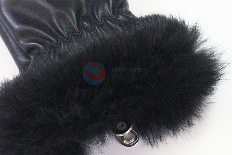 China factory price best fashion black women glove