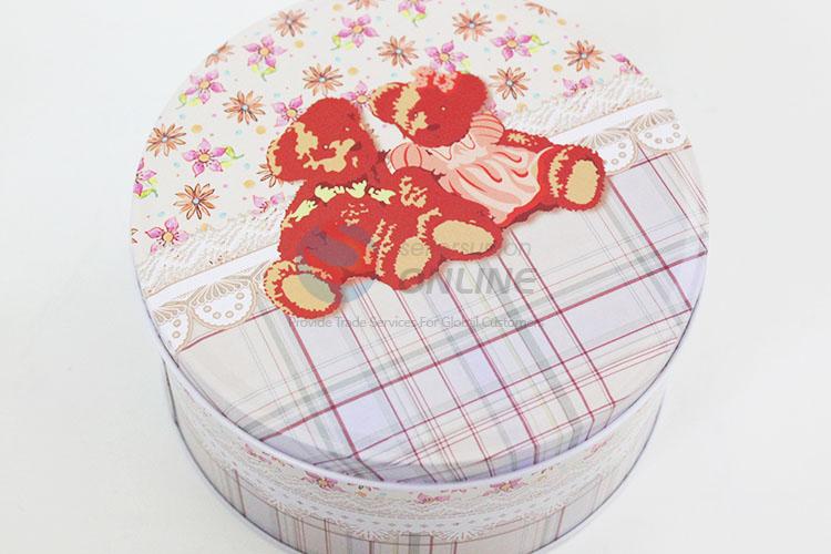 Best Sale Tin Storage Box Round Storage Case