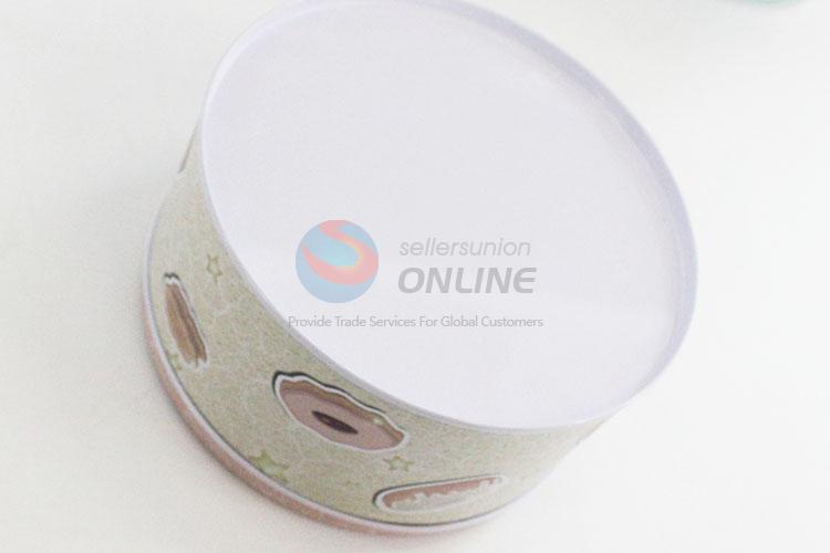 Good Quality Round Tin Storage Box  Practical Storage Case